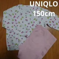 ユニクロ 150cm ルームウェア　エアリズム　上下セットのサムネイル