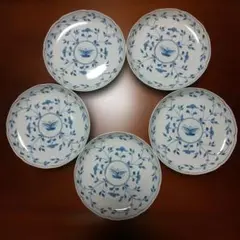 陶器 有田焼 青海波 和幸 中皿 5枚 未使用品 - メルカリ