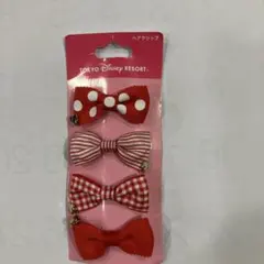 東京ディズニーリゾート ヘアクリップ 4個セット