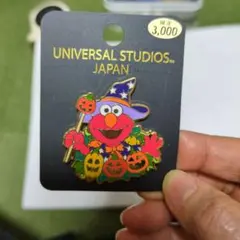 USJ　セサミストリート限定ピンバッジ