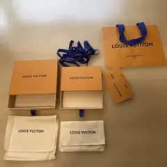 【美品】LOUIS VUITTON 空箱　ギフトボックスセット紙袋付き　オレンジ
