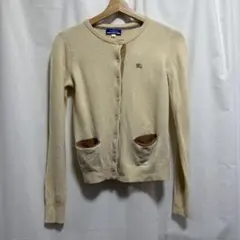 BURBERRY BLUE LABEL カーディガン アイボリー 38のサムネイル