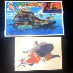 三鷹の森ジブリ美術館限定 ポストカード　ジブリ　トトロ　2点セット