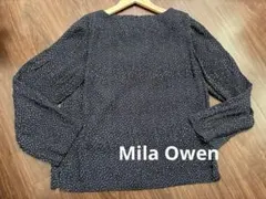 Mila Owenミラ オーウェン　マジョリカプリーツブラウスのみ