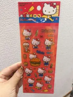 ジェルシール　ハローキティ　サンリオ　中国ライセンス