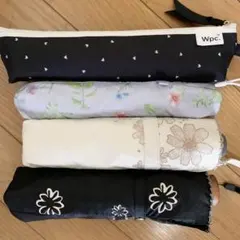 あ*ゃ様 日傘　折り畳み日傘　Wpc. estaa ムーンバット　4点まとめ売り