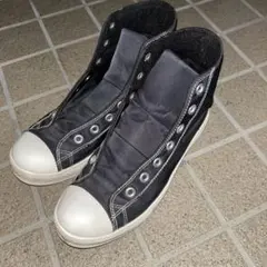 CONVERSE ブラック ハイカットスニーカー レディースサイズ24.5cm