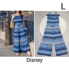 1394 Disney アラジン　総柄　オールインワン　サロペットのサムネイル