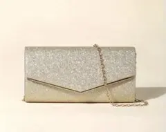 クラッチバッグ ゴールド