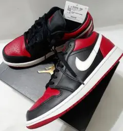 NIKE AIR JORDAN 1 LOW ブレッド スニーカー