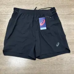 ASICS ランニングショーツ XL ブラック 2011A670
