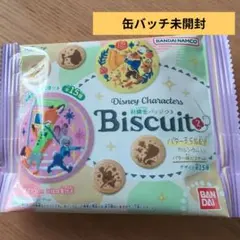 ディズニー刺繍缶バッチ付きビスケット　第2弾