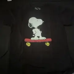 KAWS×PEANUTS キッズ Tシャツ 150cm ブラック