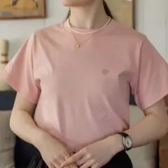 Birthdayroom ピンク Tシャツ ワンポイント　ハートのサムネイル