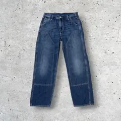 DROORS DENIM ワイド ペインターデニム W32 濃紺 L相当 - メルカリ