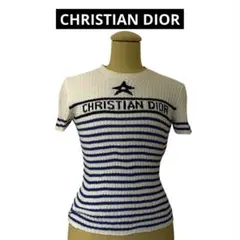 Christian Dior クリスチャンディオール ニットTシャツ　コットン