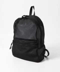 URBAN RESEARCH メッシュバッグパック　ブラックのサムネイル