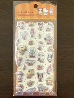 ぷくっとシール サンリオ ドロップシール