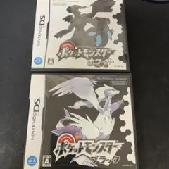 ニンテンドーDS ポケットモンスター ブラック・ホワイト 2本セット