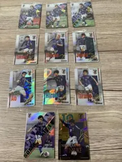 サッカー日本代表ツインウエハース　カードセット