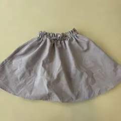 グローバルワーク　パープル スカートキュロットサイズ110