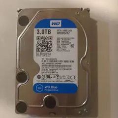 ジャンク WD Blue 3TB HDD WD30EZRZ
