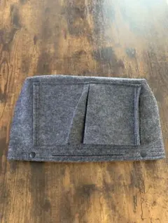 バッグインバッグ　フェルト　ダークグレー　大きめ