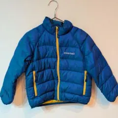 mont-bell Kid's 100 ダウンコート 青