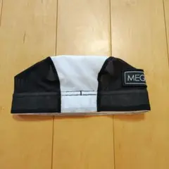 美品【メガロス】キッズスクール　白帽子　Lサイズ