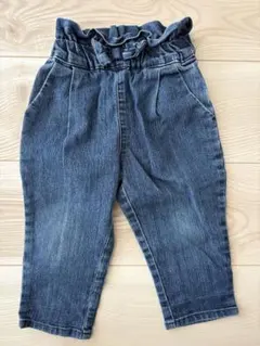 マーキーズ デニムフリルウエストパンツ 95cm未満