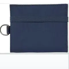 無印良品 ポリエステルトラベル用ウォレット ネイビー MUJI 廃盤　旅行財布のサムネイル