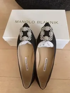 2025年最新】MANOLO BLAHNIK レディース フラットシューズ