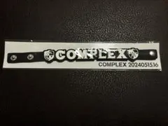 COMPLEX コンプレックス 2024日本一心 グッズ ラバー リストバンド