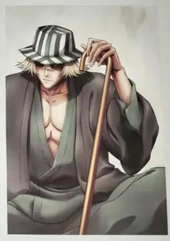 BLEACH ブリーチ 浦原喜助 ロングイラストカード 特典 - メルカリ