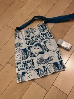 knt365 スヌーピー バッグ　グリーン　Plaza限定