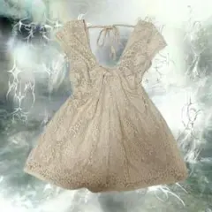 90s 00s 森ガール フェアリーコア 姫系 総レース チュニック fairy