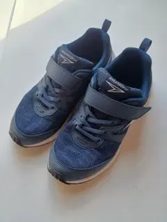 瞬足　22.5cm　ネイビー スニーカー