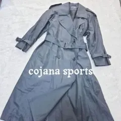 コジャーナスポーツ ウールライナー付き ダブル ロングトレンチコート ネイビー