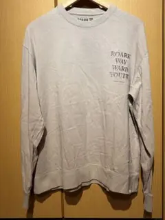 ROARK ヘビーウェイト ベージュ ロンT 長袖Tシャツ ベージュ