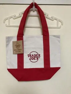 トレジョ　ミニトートバッグ　赤