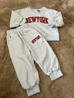 NEWYORKスウェットセット 100cm