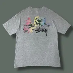 80s サテンタグ old stussy クラウン Tシャツ ストゥーシー90s - メルカリ