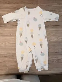 ジェラートピケ　接触冷感ツーウェイオール　ロンパース　50 60 70