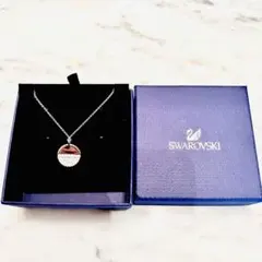 スワロフスキー ラインストーン ネックレス シルバーSWAROVSKのサムネイル