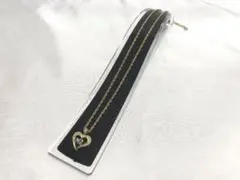 状態良好 ■ ニナリッチ NINARICCI ハート ネックレス ■ NR ロゴ