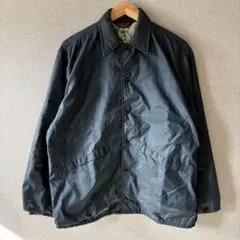 70s LL Beanナイロンコーチジャケット L 筆記体タグ 紺 - メルカリ