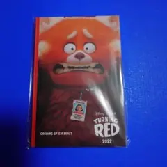PIXAR　ピクサー　くじ　H賞　ポストカードブック　Turning Red
