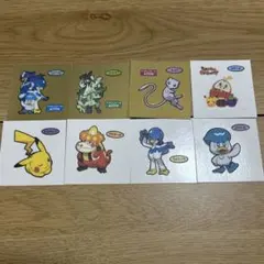 ポケモン デコキャラシール 8枚セット ③