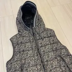 AZULbymoussy アズールバイマウジー　ダウンベスト　迷彩　Ｌ