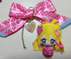 キミプリ展 リボンアクリルチャーム キュアアイドル ぬいぐるみ